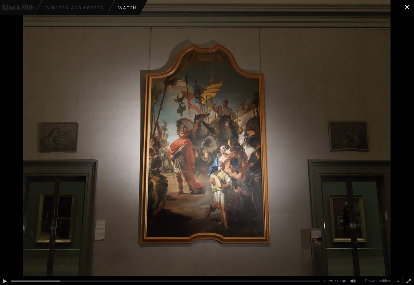 Figure 23:  Giovanni Battista Tiepolo's "The Triumph of Marius," 1729