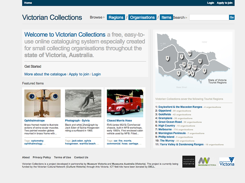 Original Victorian Collections homepage